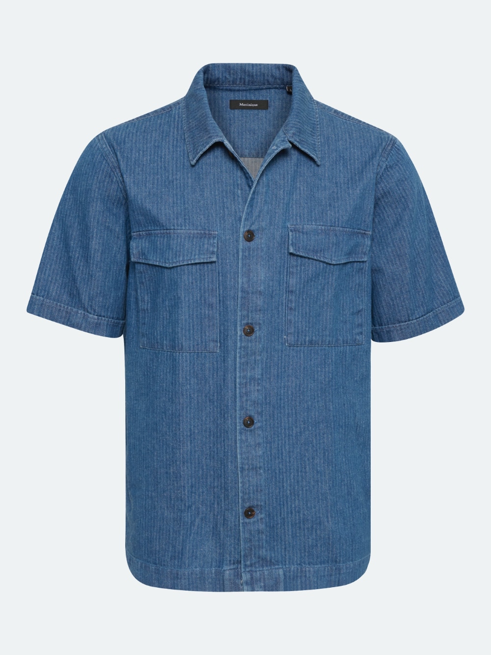 Matinique - Rouget Shirt - Light Washed Denim