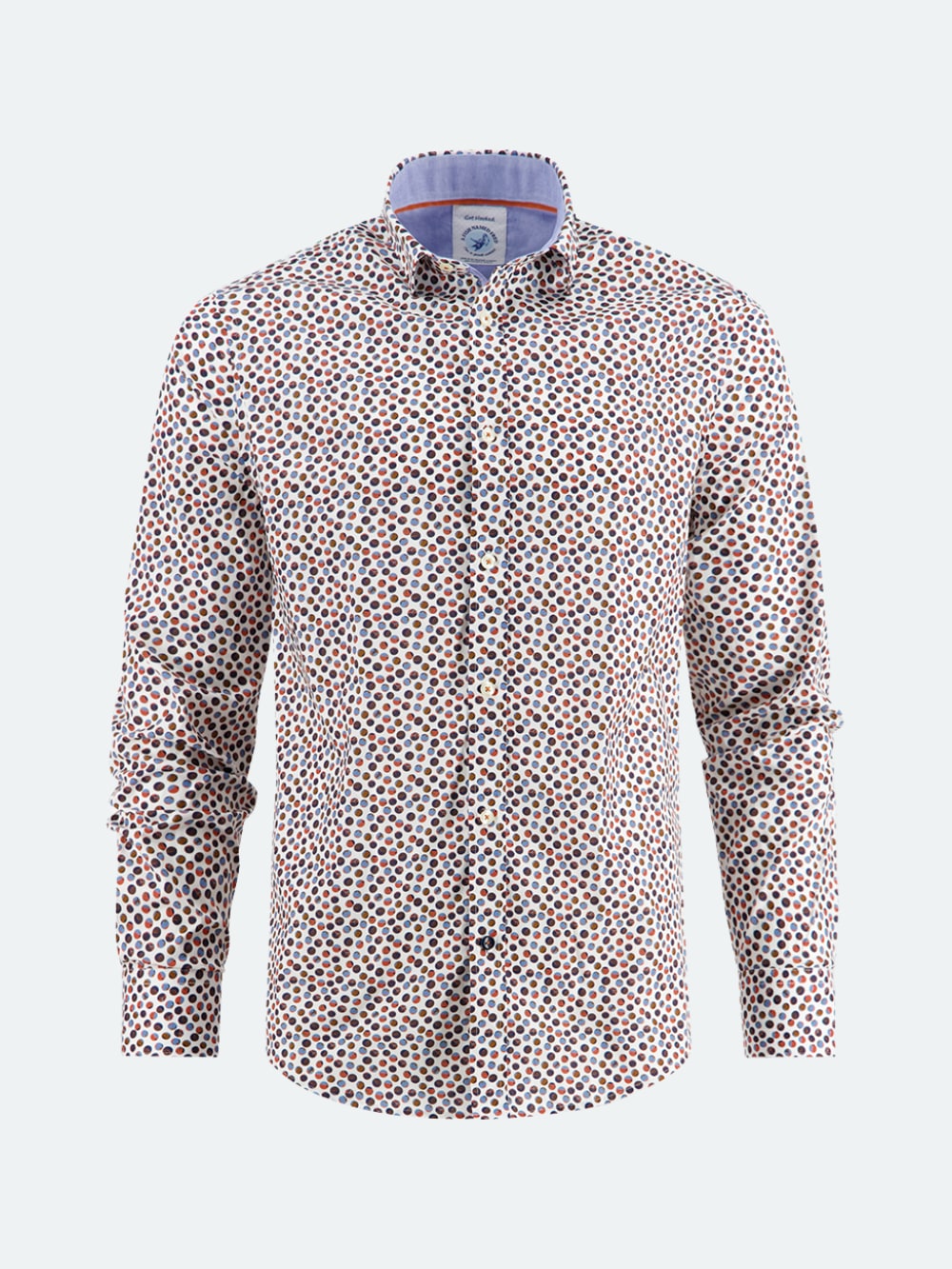 A Fish Named Fred - Confetti Dots Shirt in Off-White