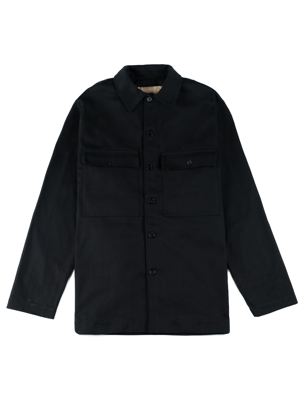 Rue de Tokyo - Clas Shirt Jacket - Black