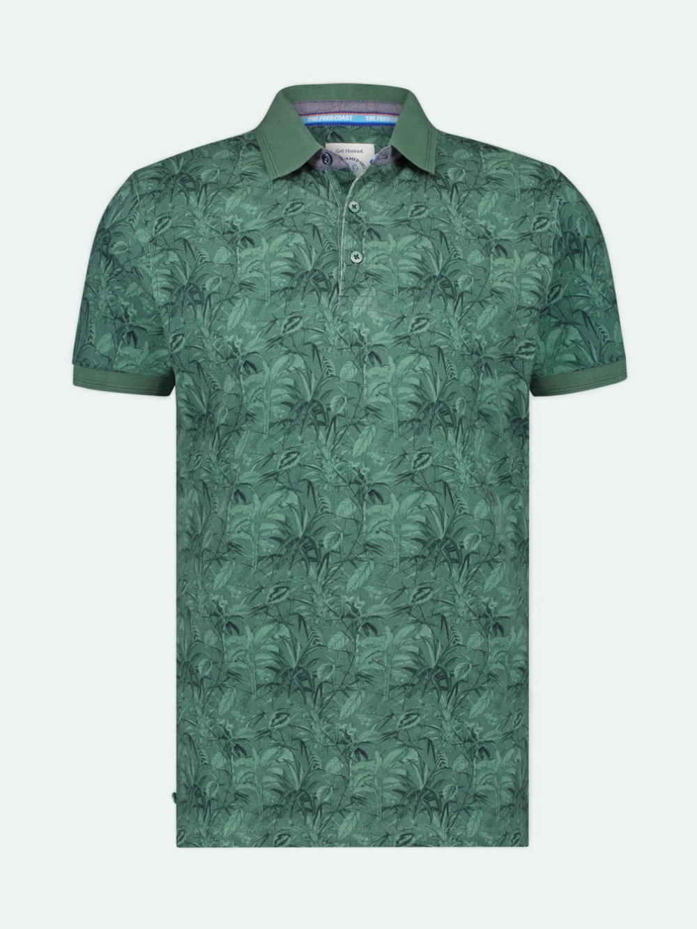 A Fish Named Fred - Leaf Polo in Forest Green