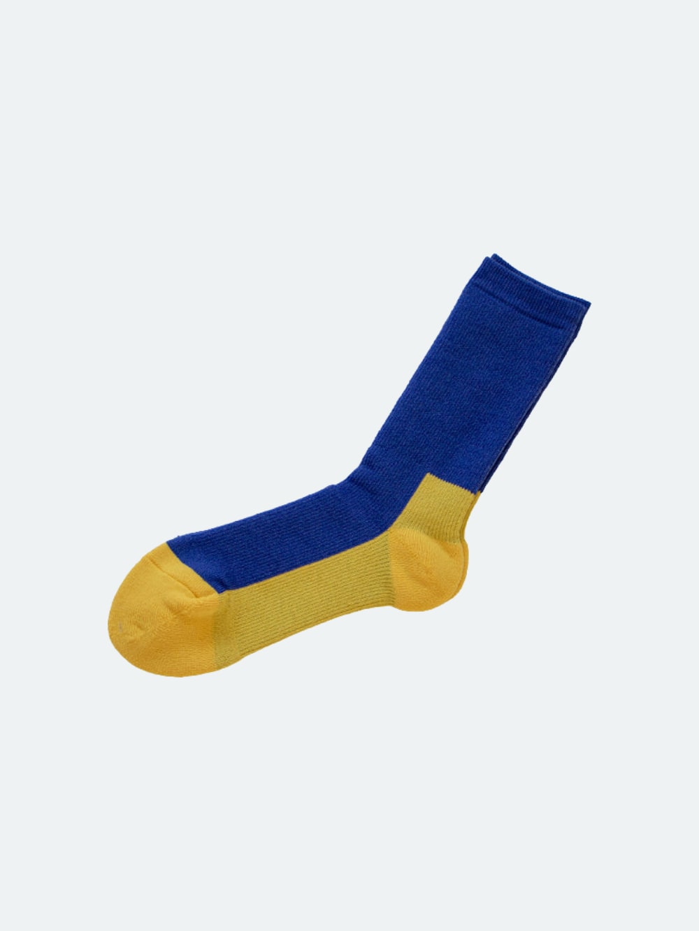 Nishiguchi Kutsushita - Wool Pile Trail Socks - Pier Yellow