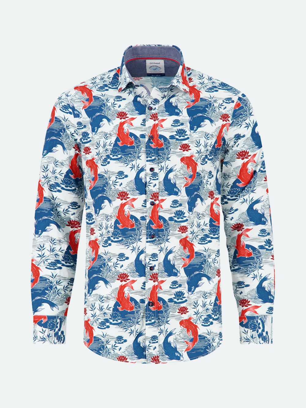 A Fish Named Fred - Koi Shirt in Navy