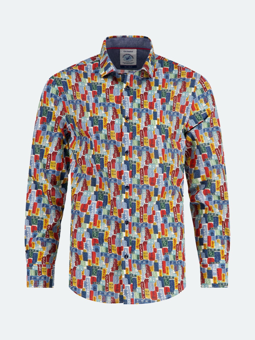 A Fish Named Fred - Tokyo Street Signs Shirt in Multicolour