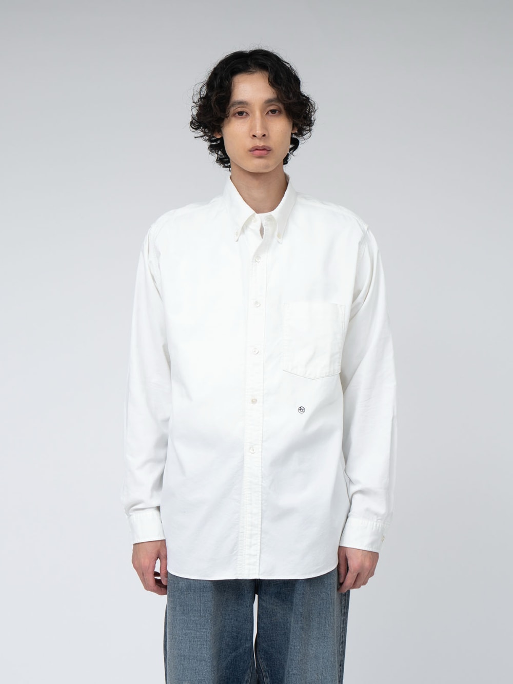 Nanamica - Button Down Wind Shirt - White