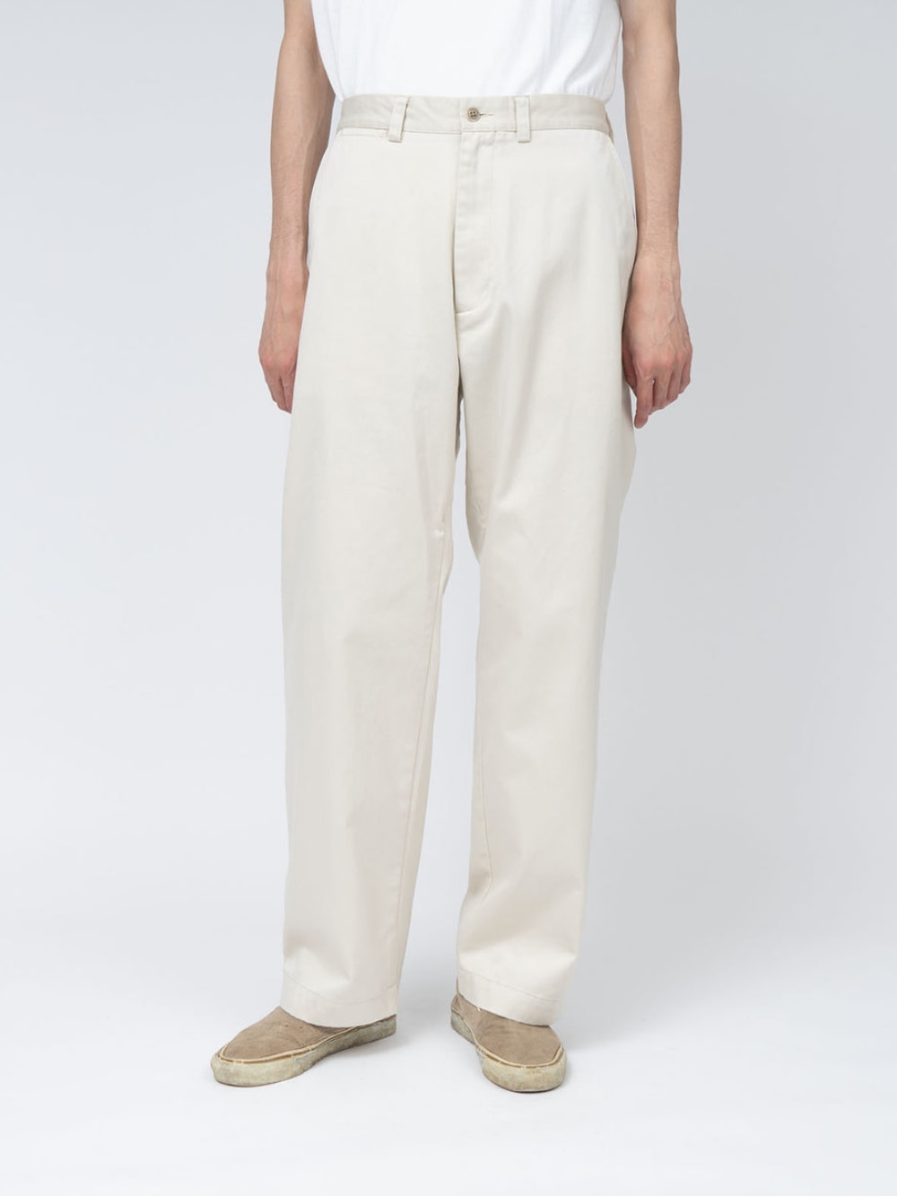 nanamica wide chino pants W32 ホワイト　白 nanamica wide chino pants W32 ホワイト 白 Wide Chino Pants