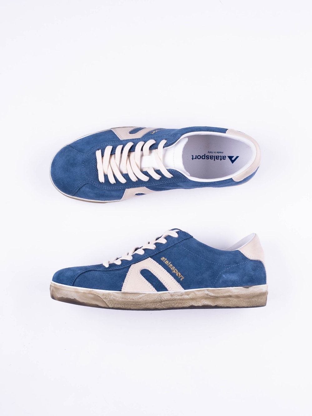Star Suede Sneakers - Oceania and Cream