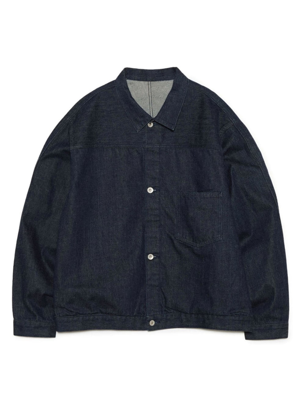 Short Denim Jacket - Indigo