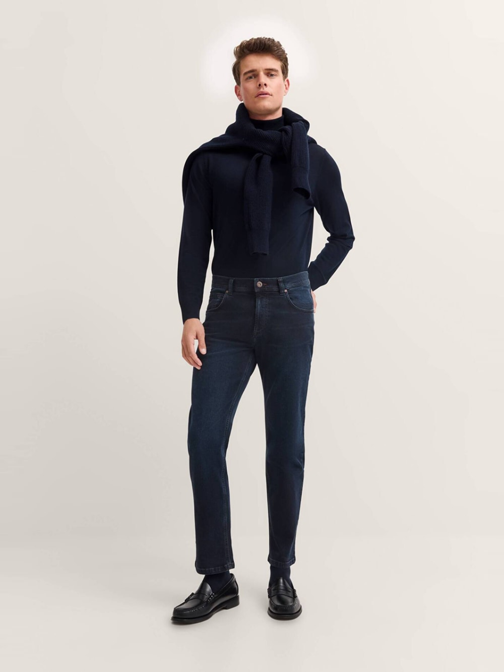 Bugatti - Five Pocket Jeans in Dark Navy