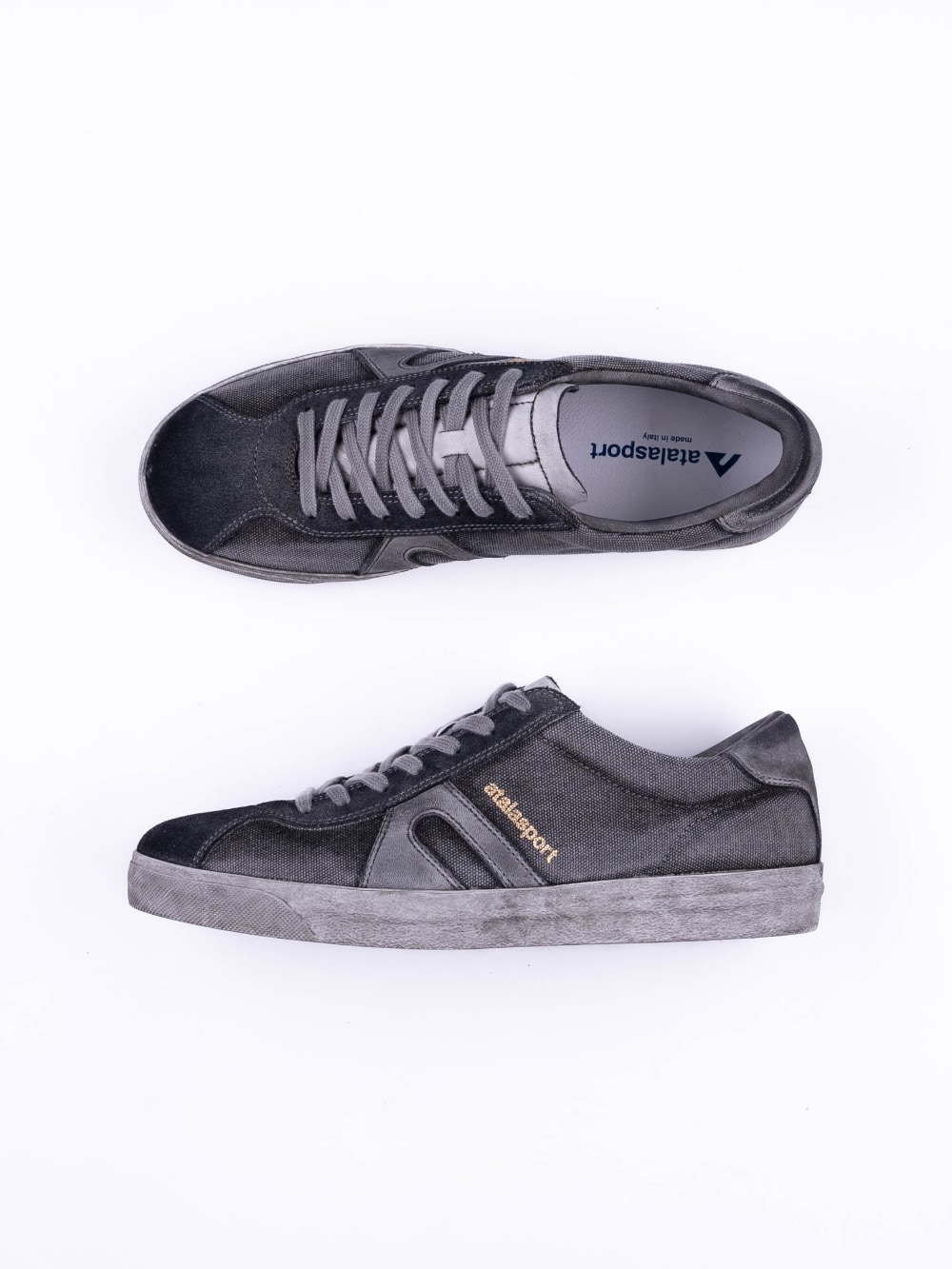 atalasport - Star Canvas Sneakers - Dirty Concrete