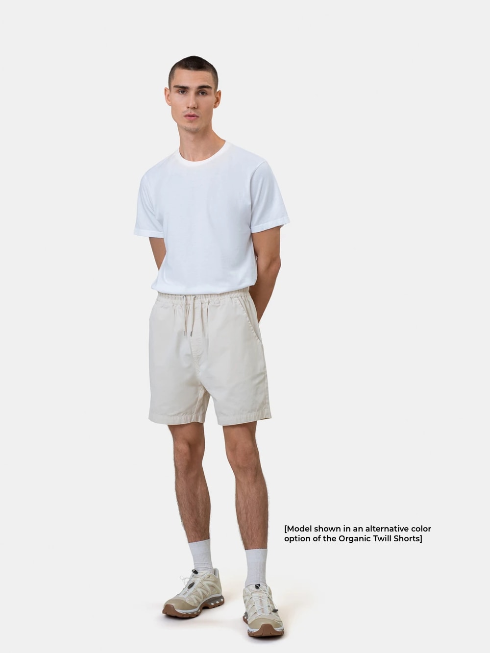 Organic Twill Shorts - Navy Blue