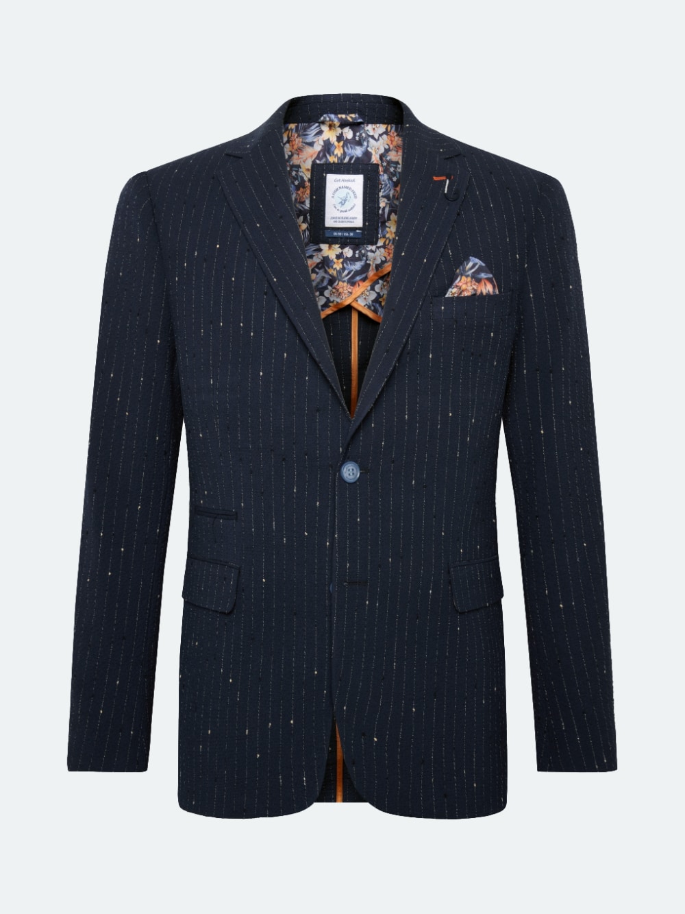 A Fish Named Fred - Seersucker Blazer in Navy