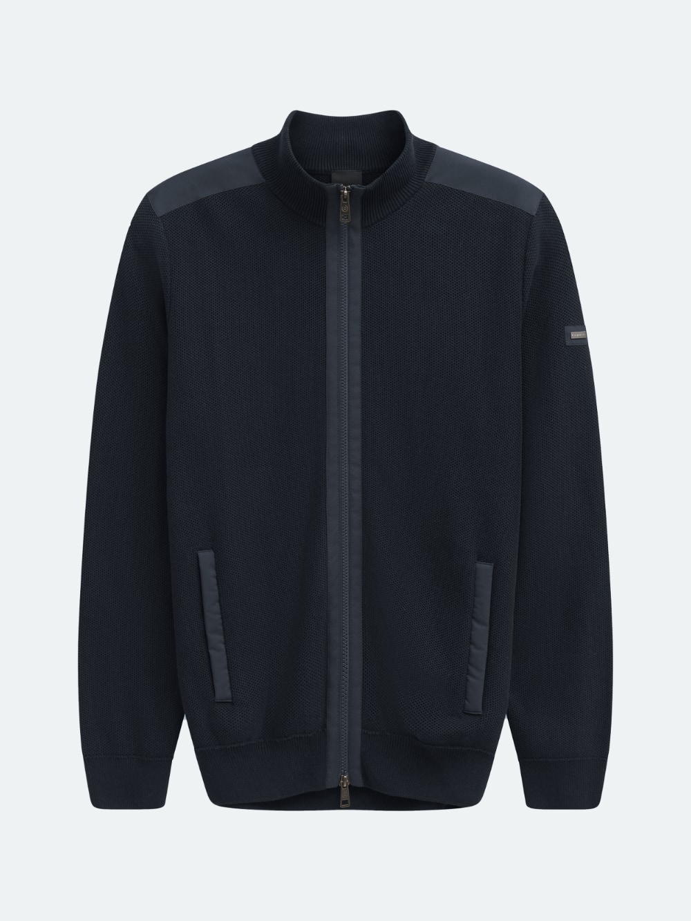 Bugatti - Full Zip Cardigan in Navy