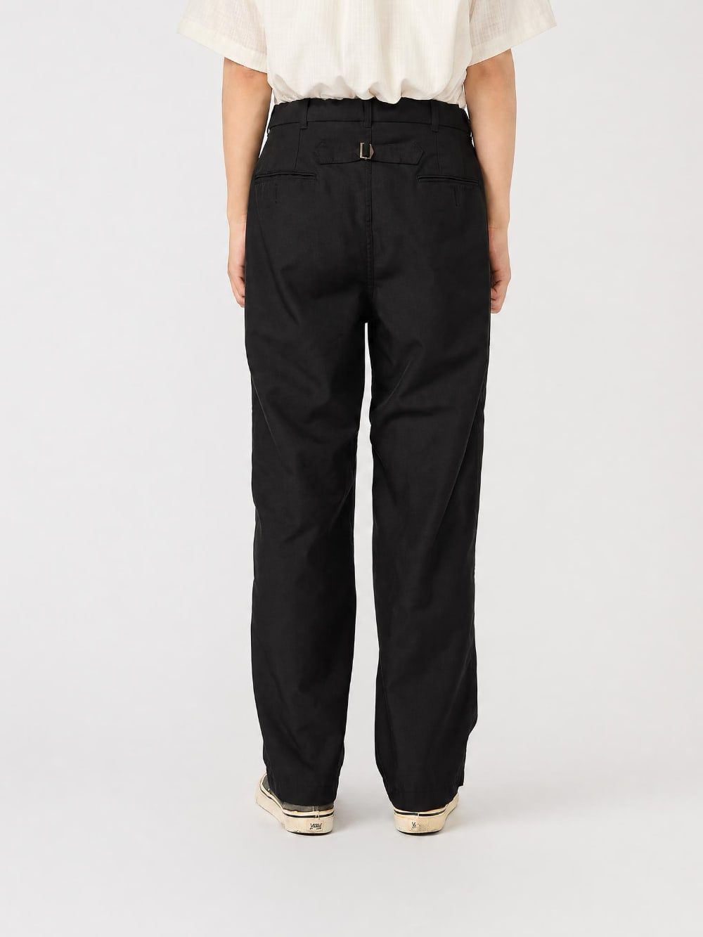 Polyester Twill Club Pants - Black