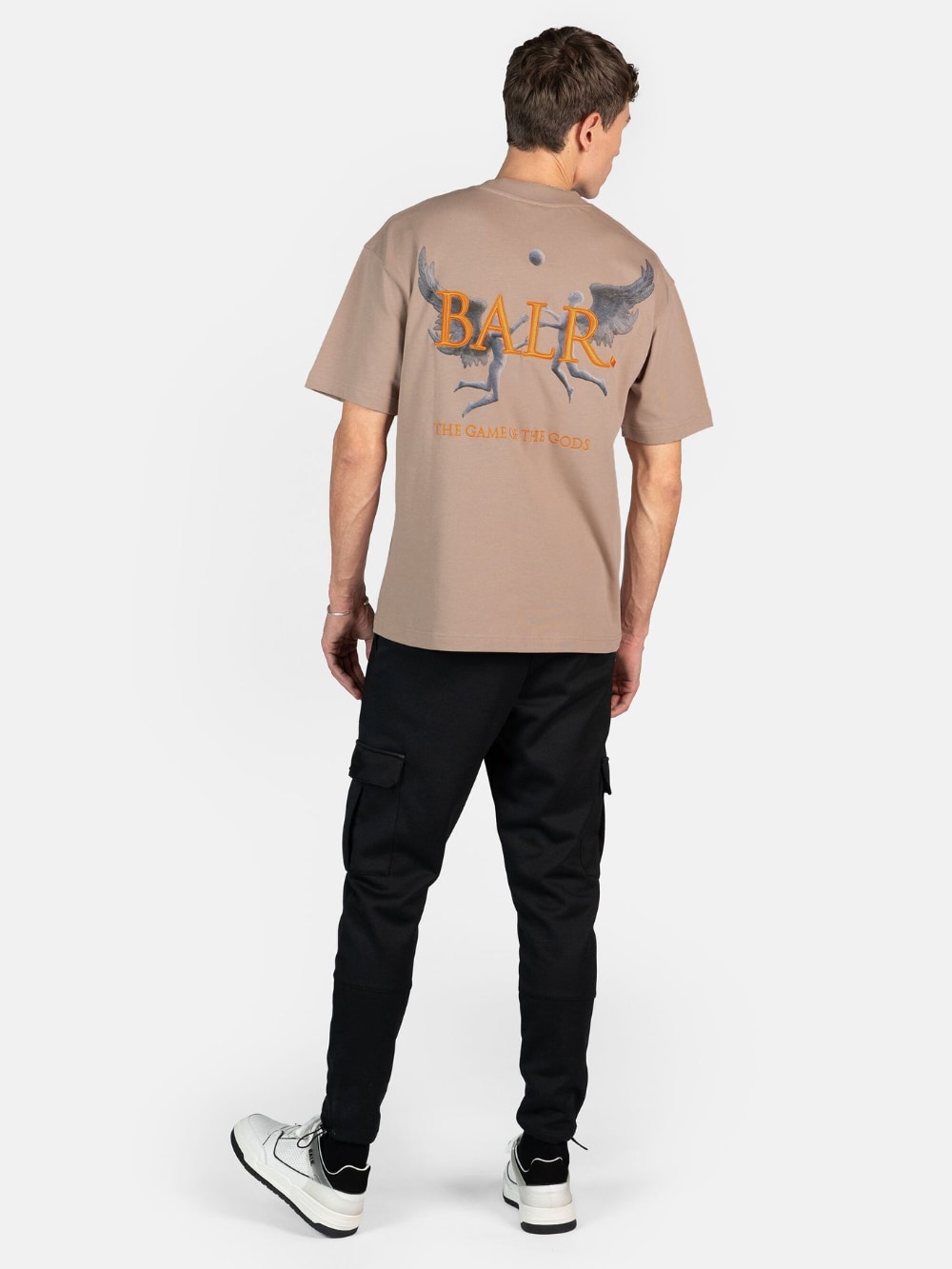 スーパーセール タイムセール 時間 BALR.: Game of the Gods Box Fit T Shirt - Warm Taupe ウェア