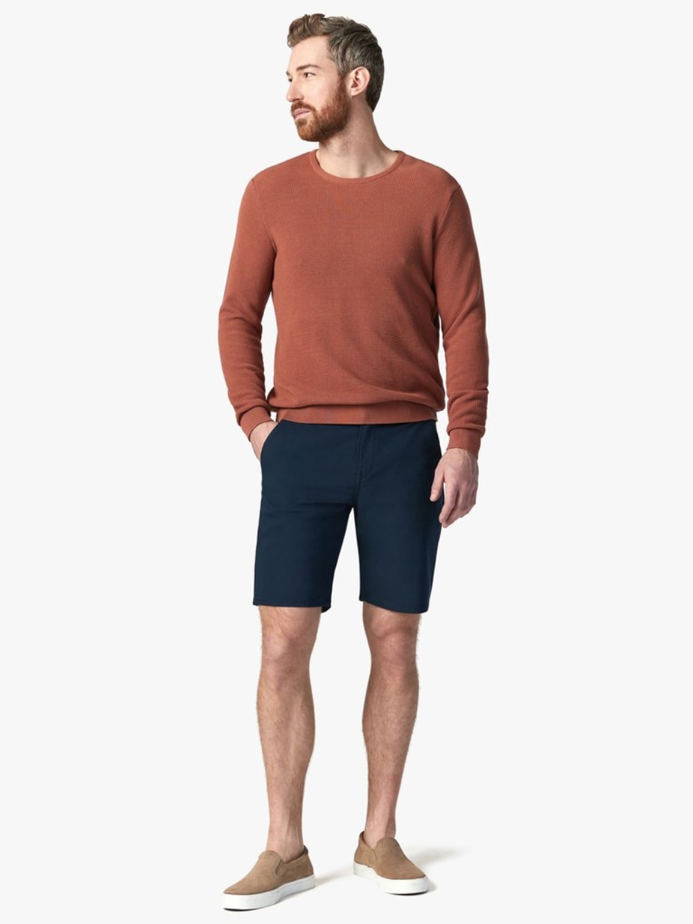 34 Heritage - Como Commuter Shorts in Navy