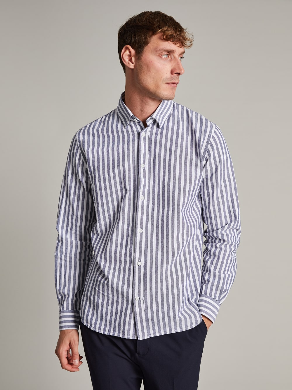 Matinique - Trostol BU Shirt - Ink Blue