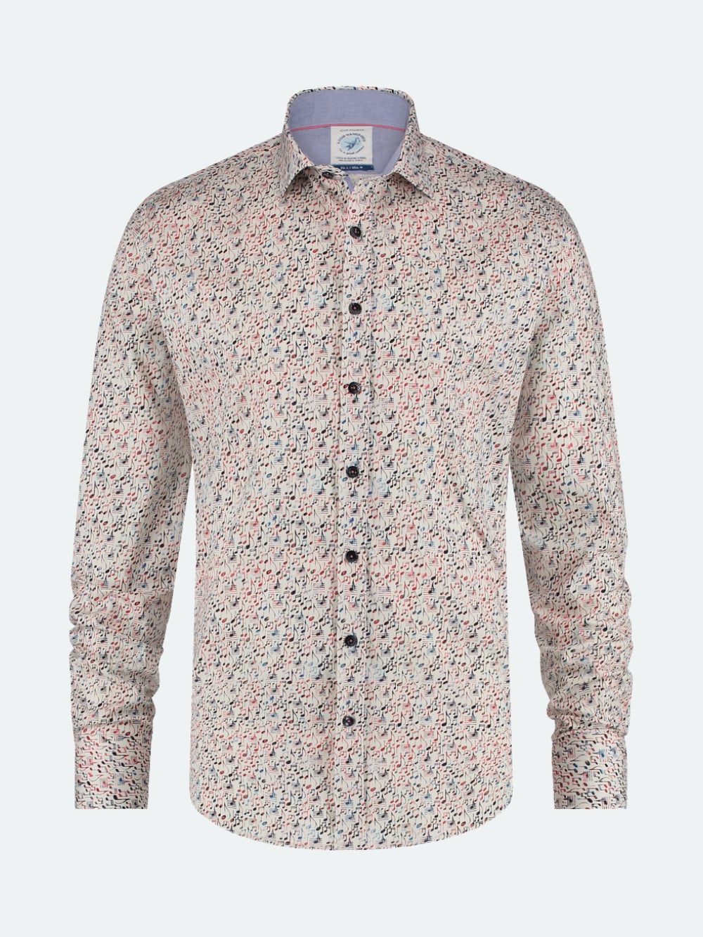 A Fish Named Fred - Music Notes Shirt in Off-White