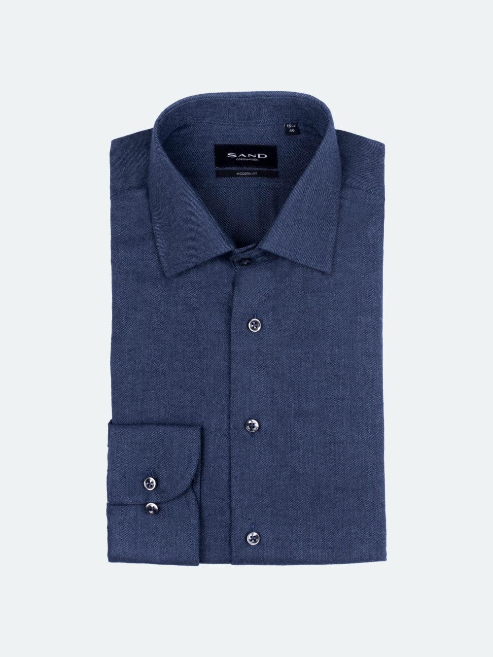 Sand Copenhagen - State N 2 Shirt - Medium Blue