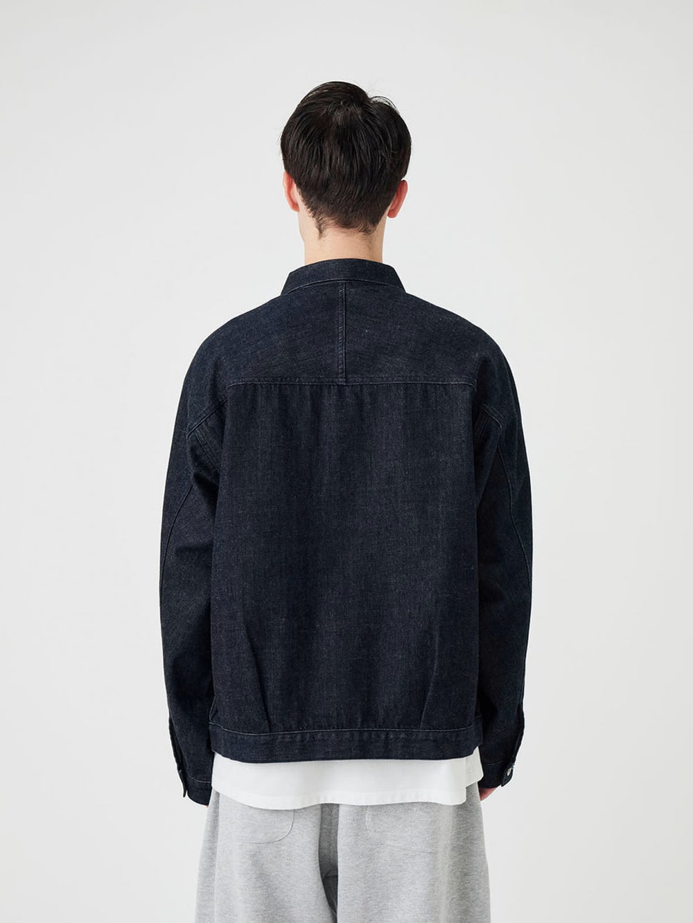 Short Denim Jacket - Indigo