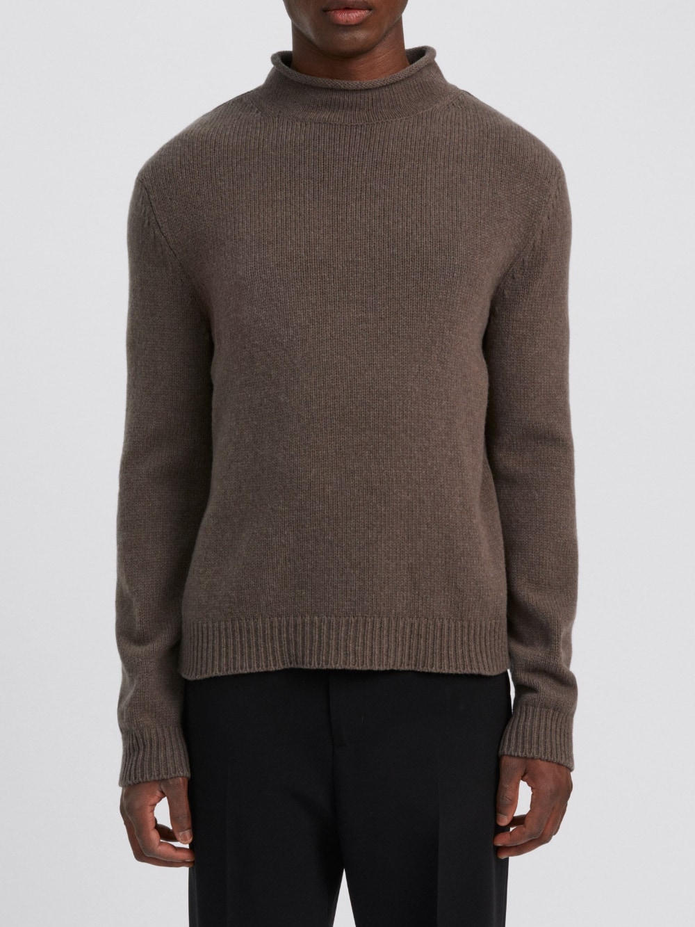 Filippa K Milo Sweater Dark Taupe Gotengo Menswear