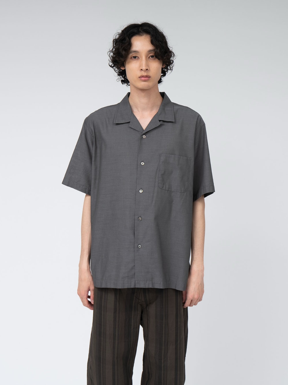 NANAMICA オープンカラー パナマシャツ 半袖 M 美品 NANAMICA オープンカラー パナマシャツ 半袖 M 美品 nanamica オープン