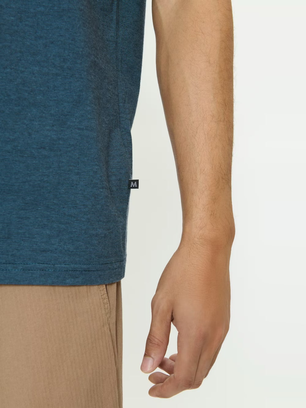 Jermane Mini Stripe T Shirt - Blue Fusion